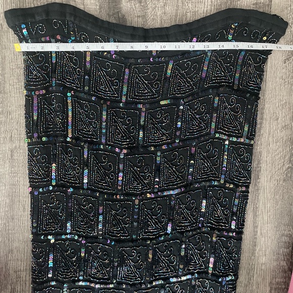 Vintage Dominique Sequin Shirt and Skirt Set - Picture 12 of 12